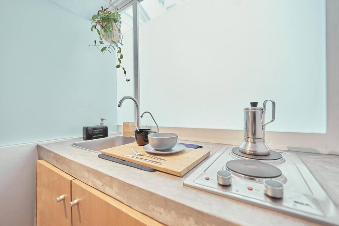 New! Cozy Cuauhtmoc Studio, Near Usa Embassy 墨西哥城 外观 照片